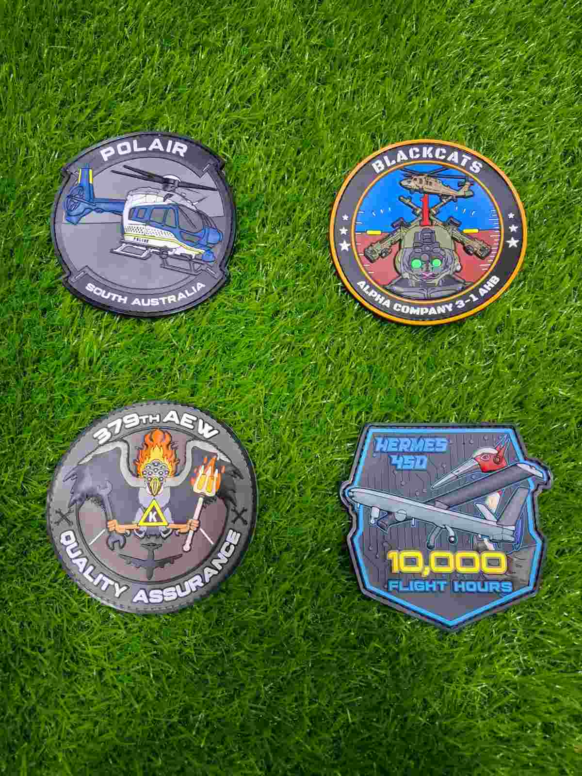 High Peak Sports custom PVC patch